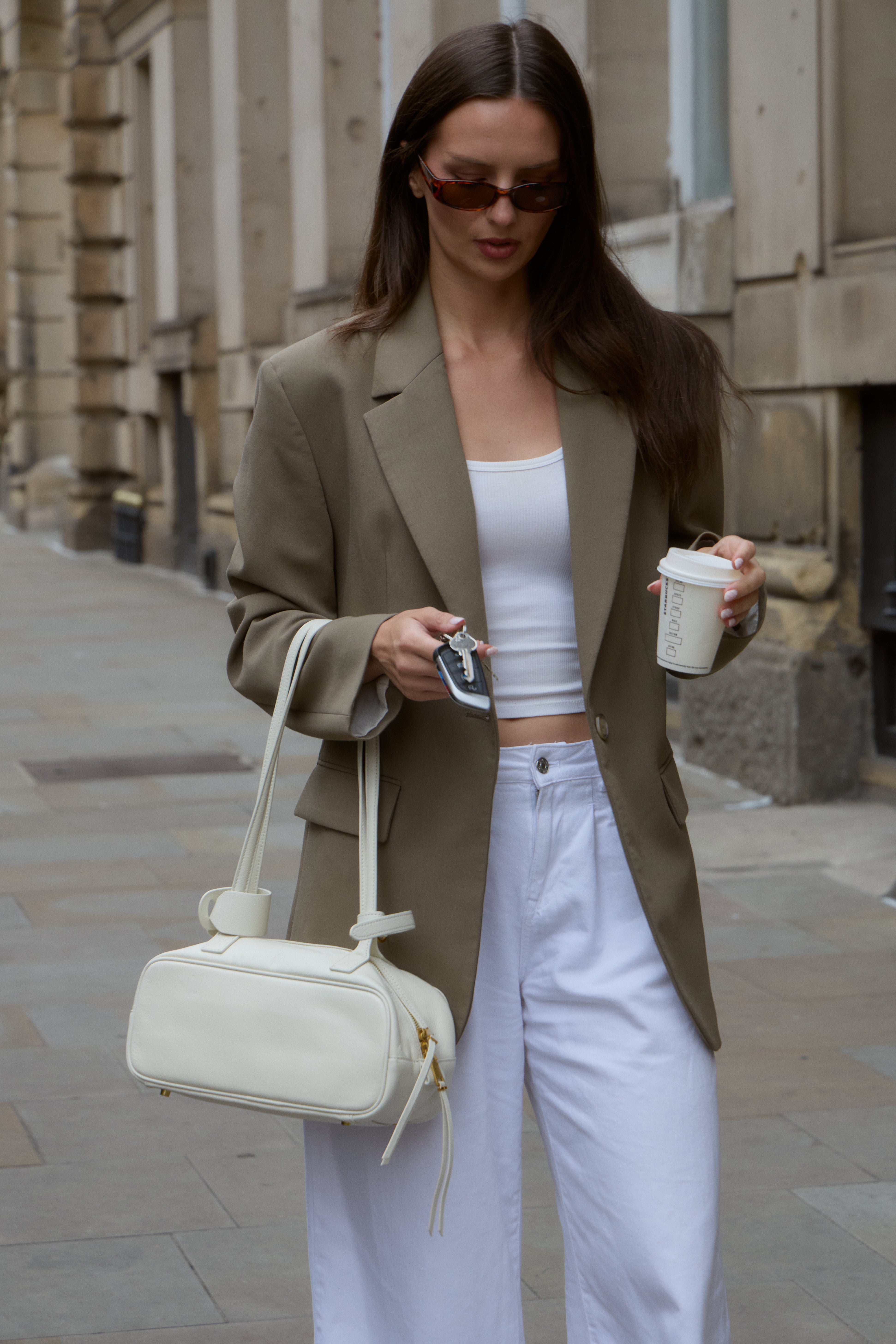 LEA BAG - CREAM