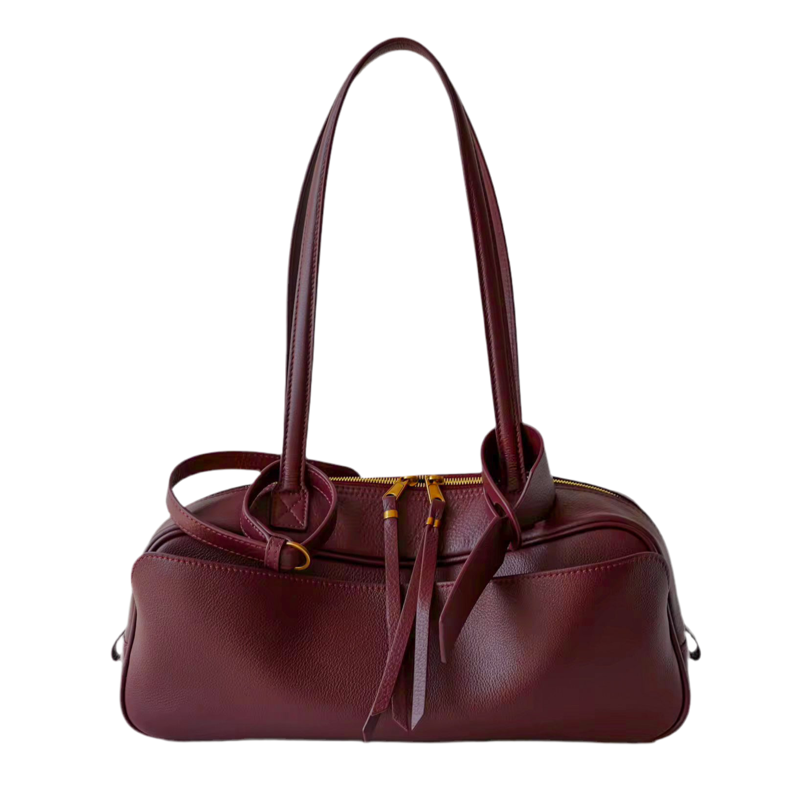 LEA BAG - BURGUNDY