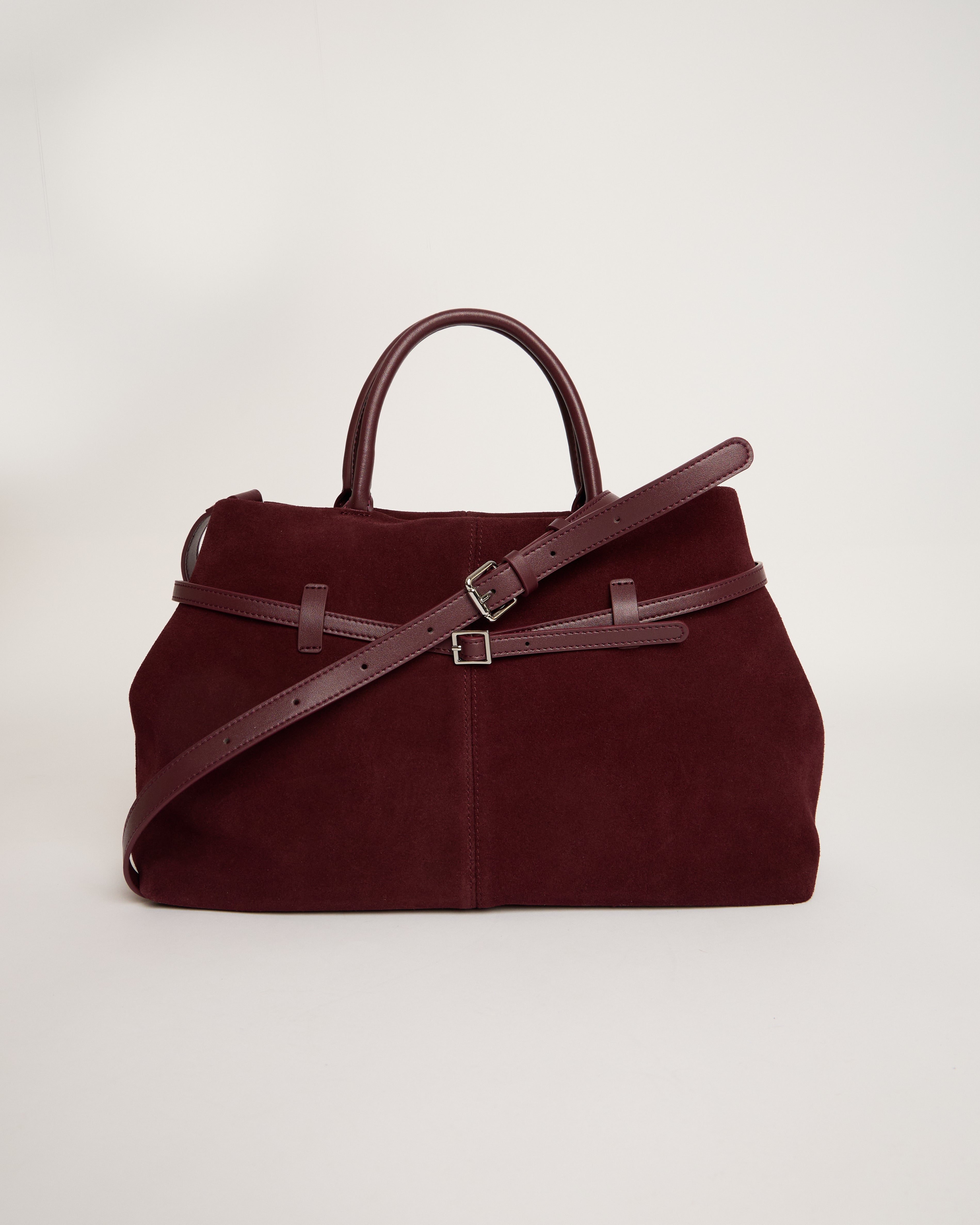 VIVIENNE BAG - BURGUNDY